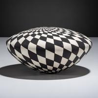 Pottery Jar, Op-Art Design