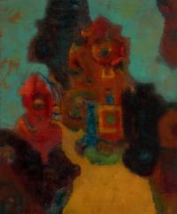Untitled Group of Three Paintings