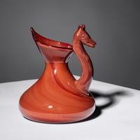 Corniola vase, c. 1952 Barovier & Toso, Italy