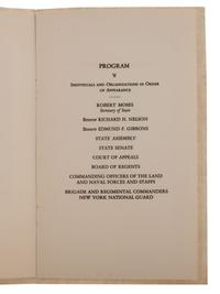 [ROOSEVELT, Franklin Delano (1882-1945)]. A group of invitations, tickets, and programs for FDR's inauguration as New York governor, comprising: