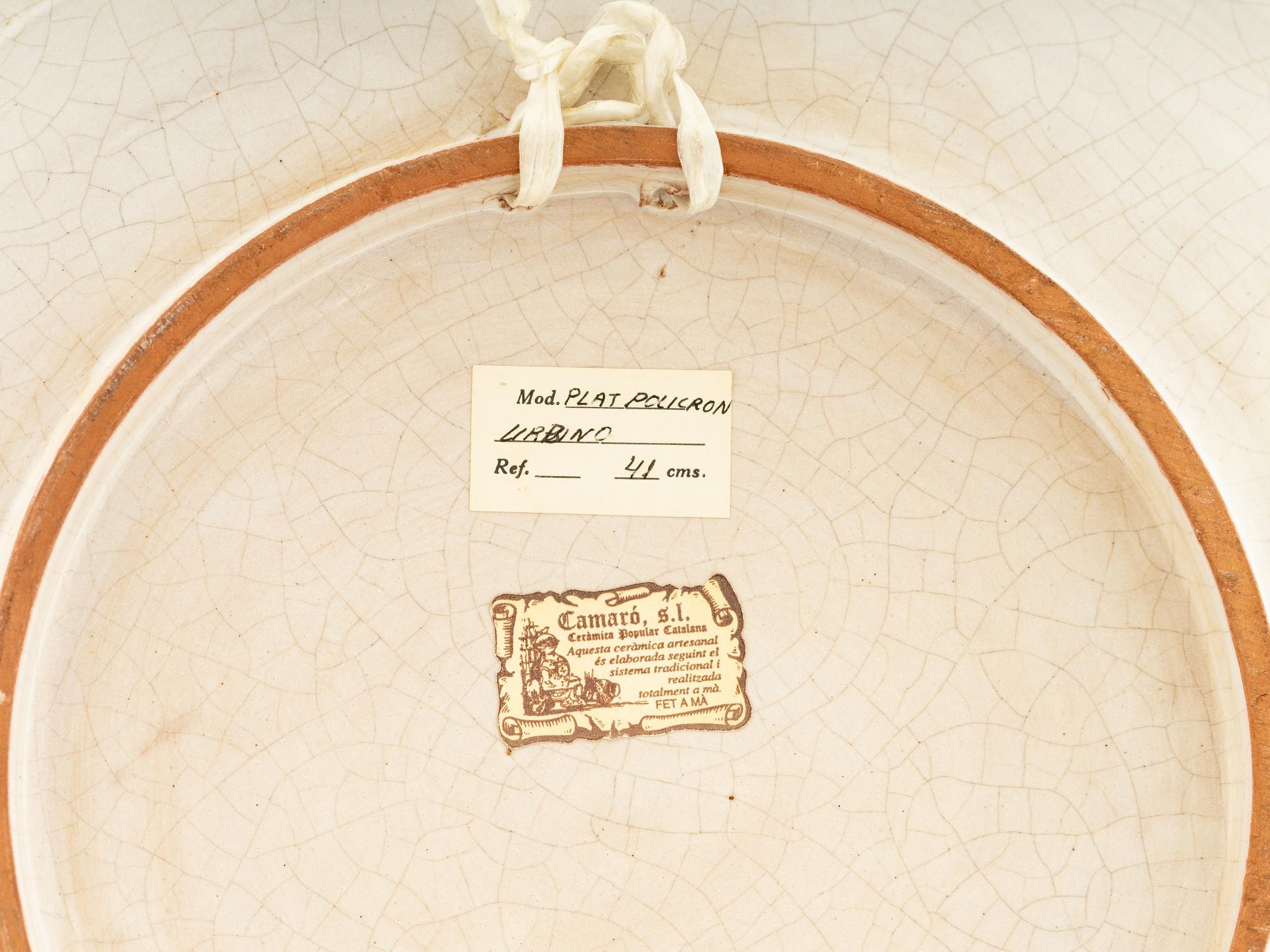 An Italian Majolica Platter