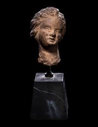 A Greek Terracotta Head