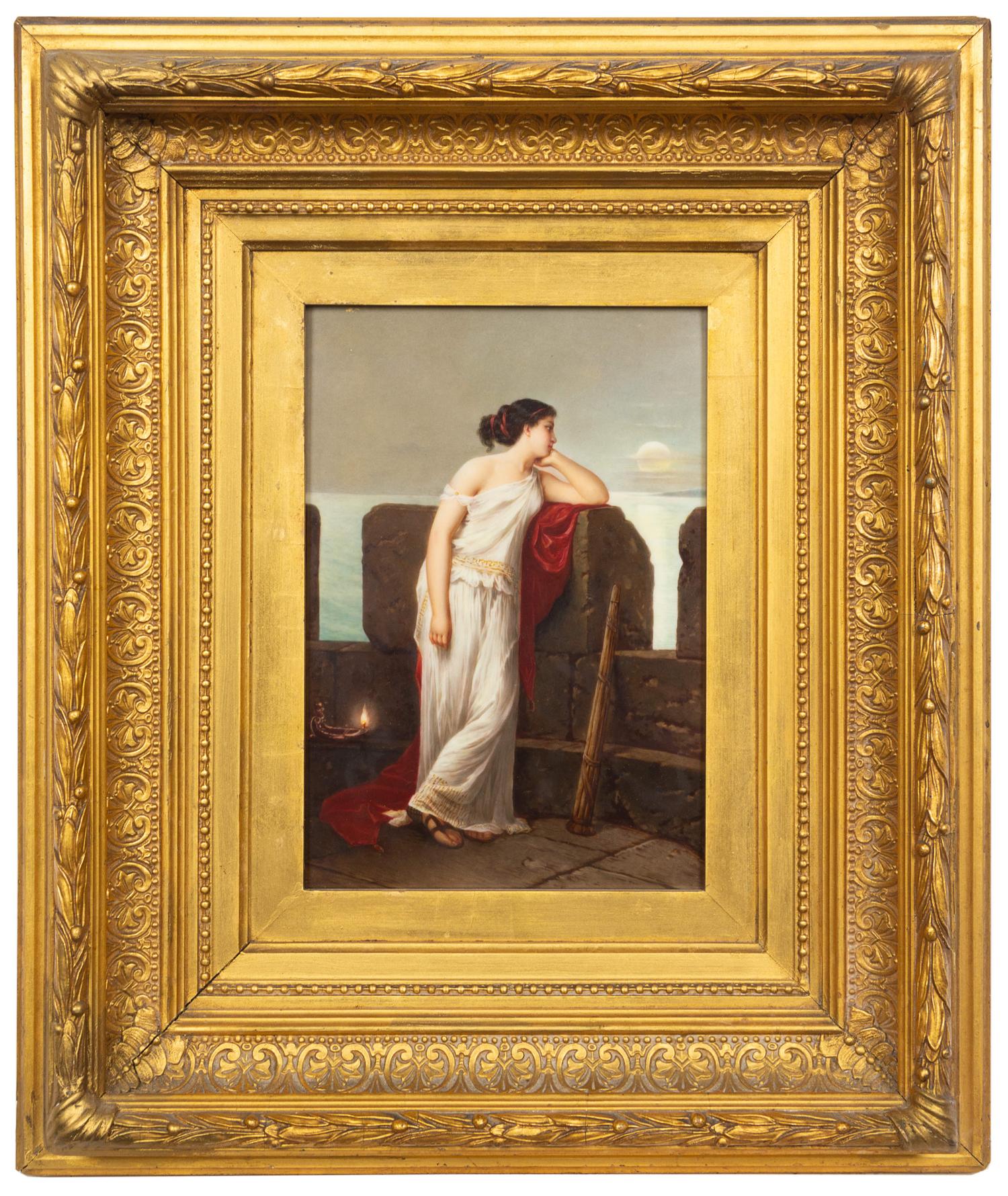 A Berlin (K.P.M.) Porcelain Plaque