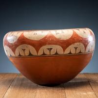 Rosalie Medina Toribo (Zia, ca 1858-1950) Attributed, Dough Bowl