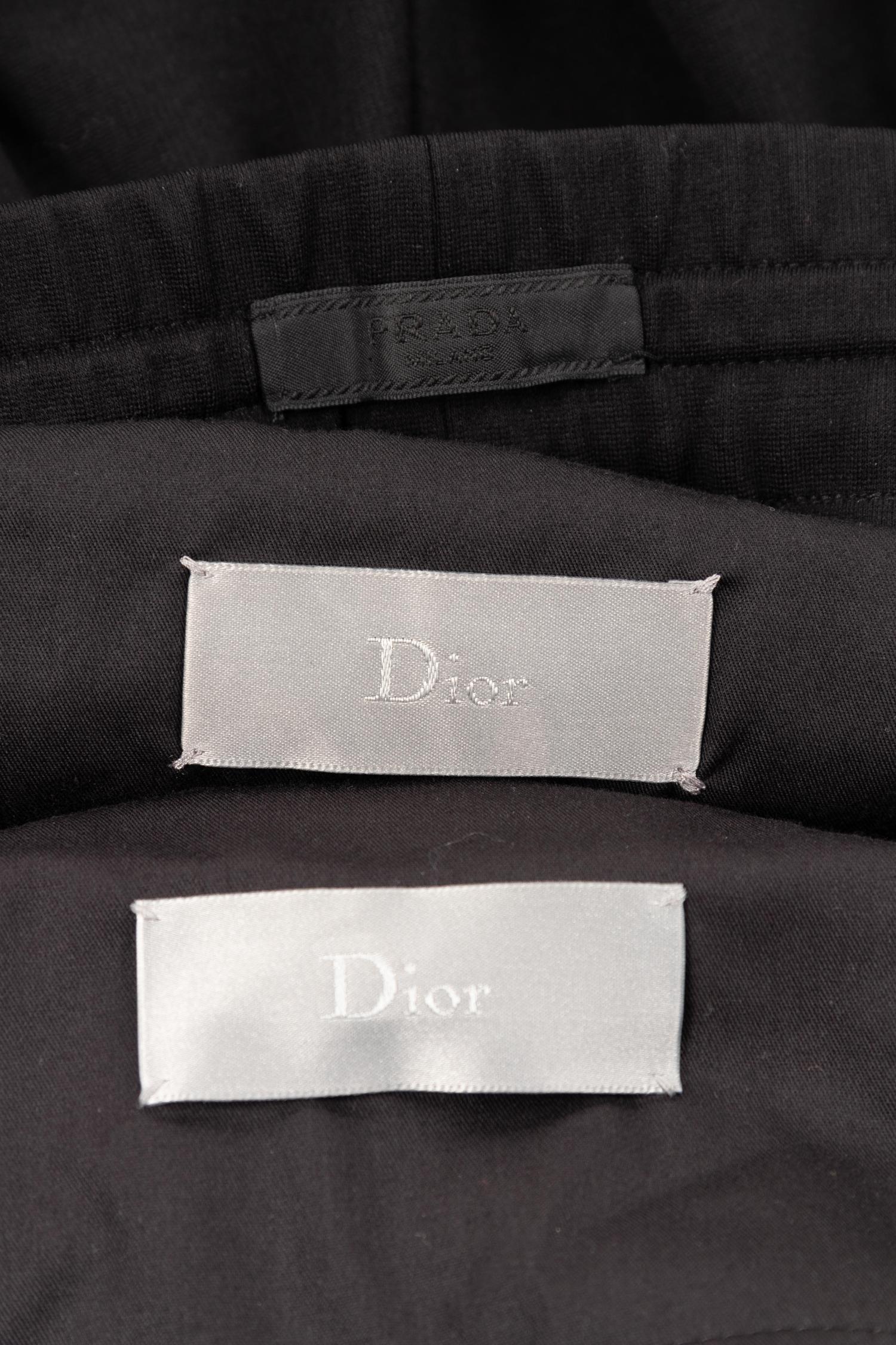 Collection of Contemporary Menswear: Thom Browne, Dior and Prada, 2015-20 — BNY 1, 2, 15