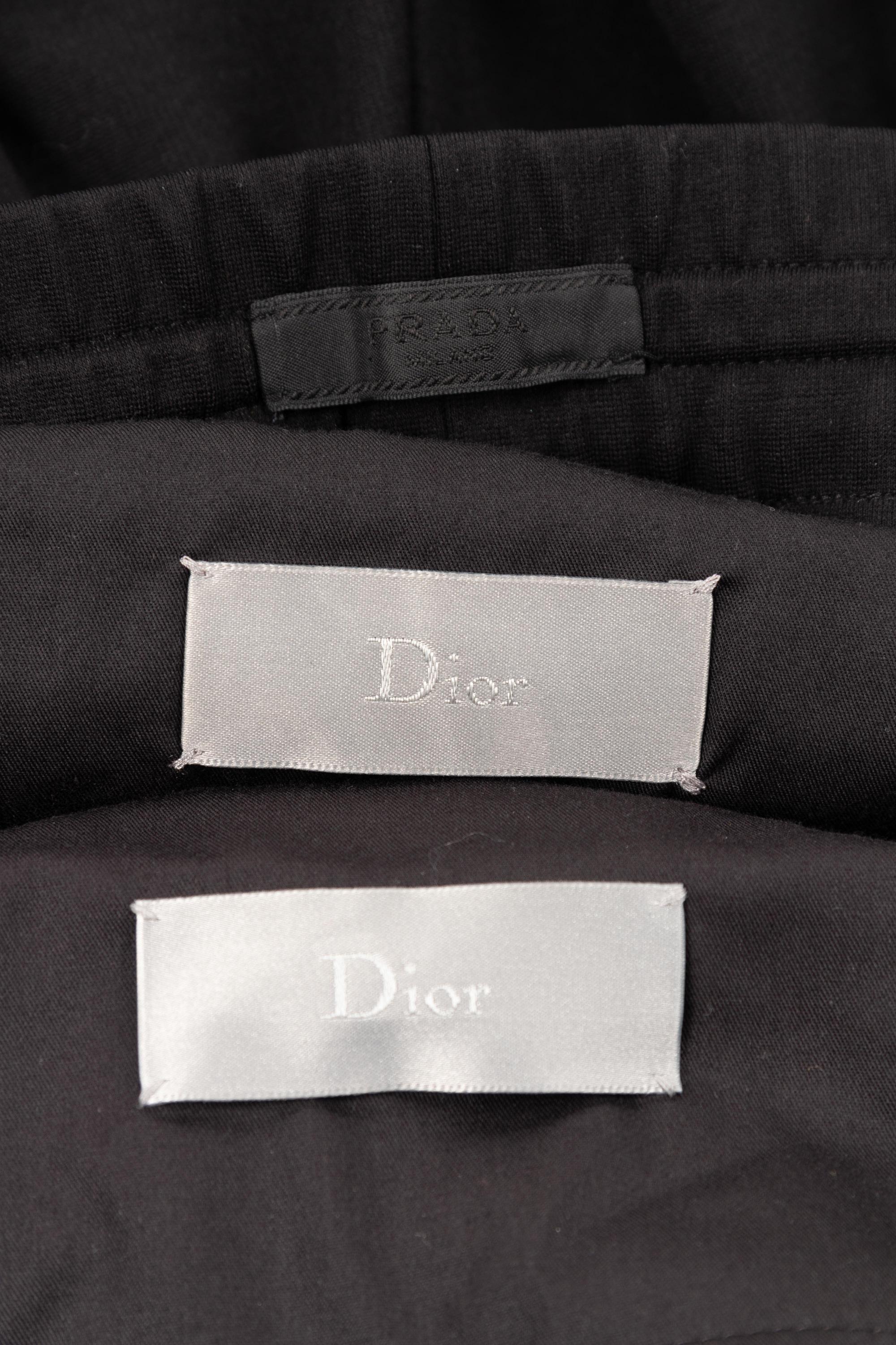 Collection of Contemporary Menswear: Thom Browne, Dior and Prada, 2015-20 — BNY 1, 2, 15