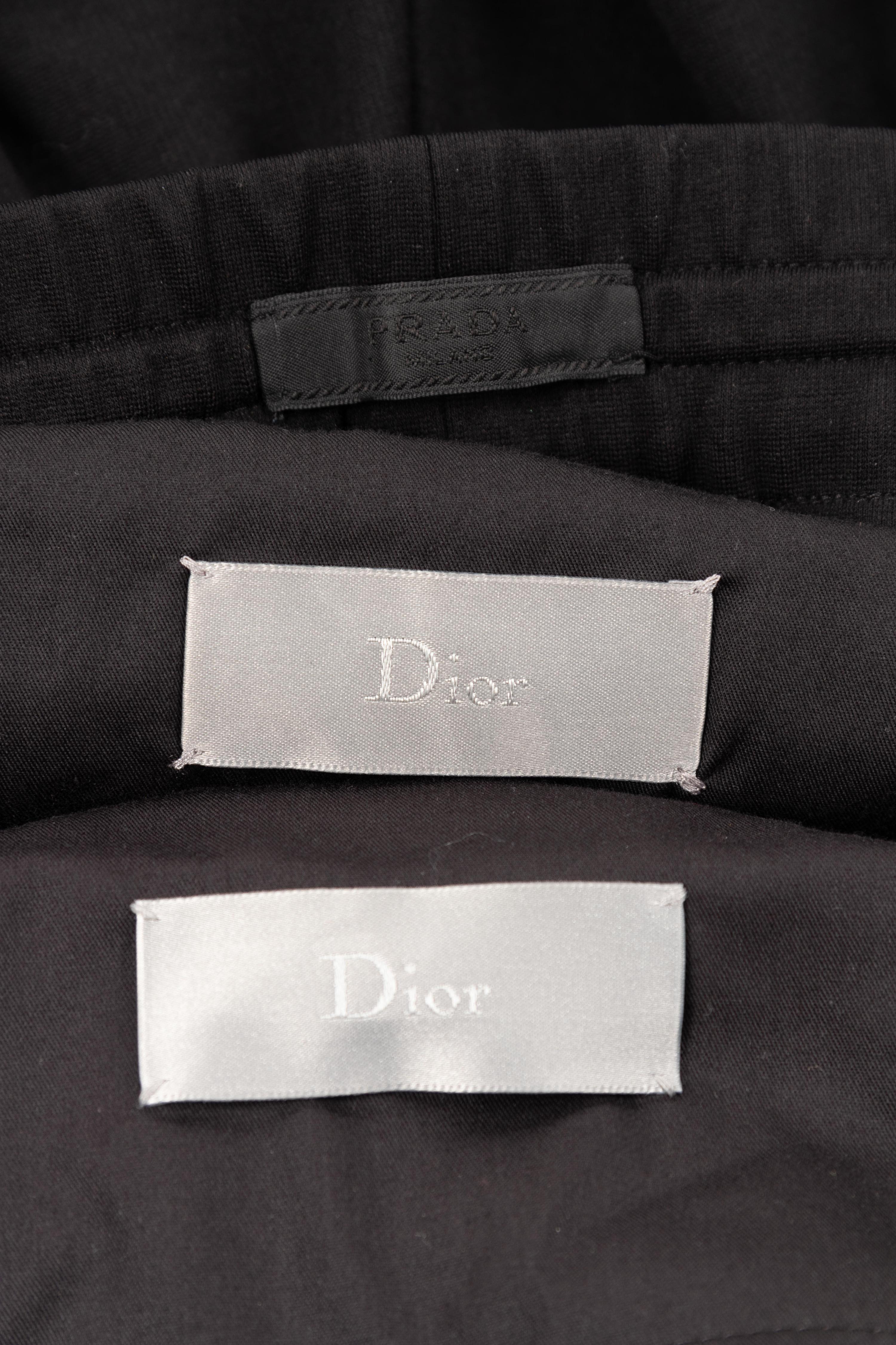 Collection of Contemporary Menswear: Thom Browne, Dior and Prada, 2015-20 — BNY 1, 2, 15