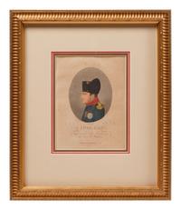 A Group of Three Drawings and One Engraving