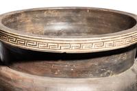 A Lucanian Black-Glazed Column Krater