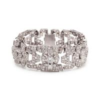 FRENCH, ART DECO, DIAMOND BRACELET