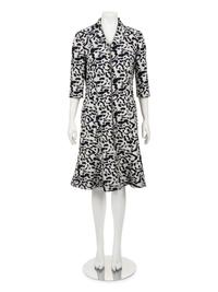 Christian Dior Animal Patterned Zip Front Dress, Pre-Fall 2016