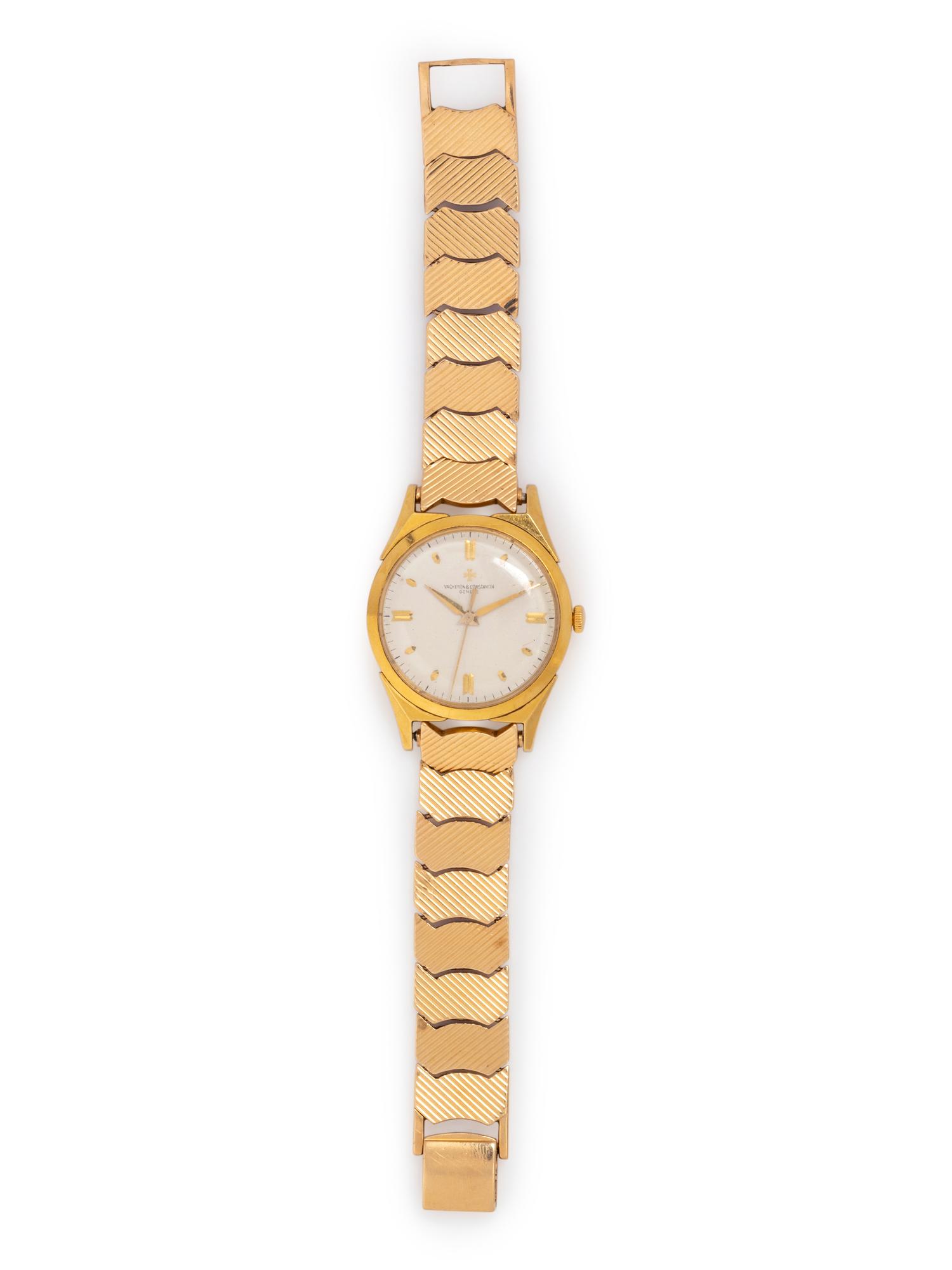 VACHERON CONSTANTIN, YELLOW GOLD WRISTWATCH
