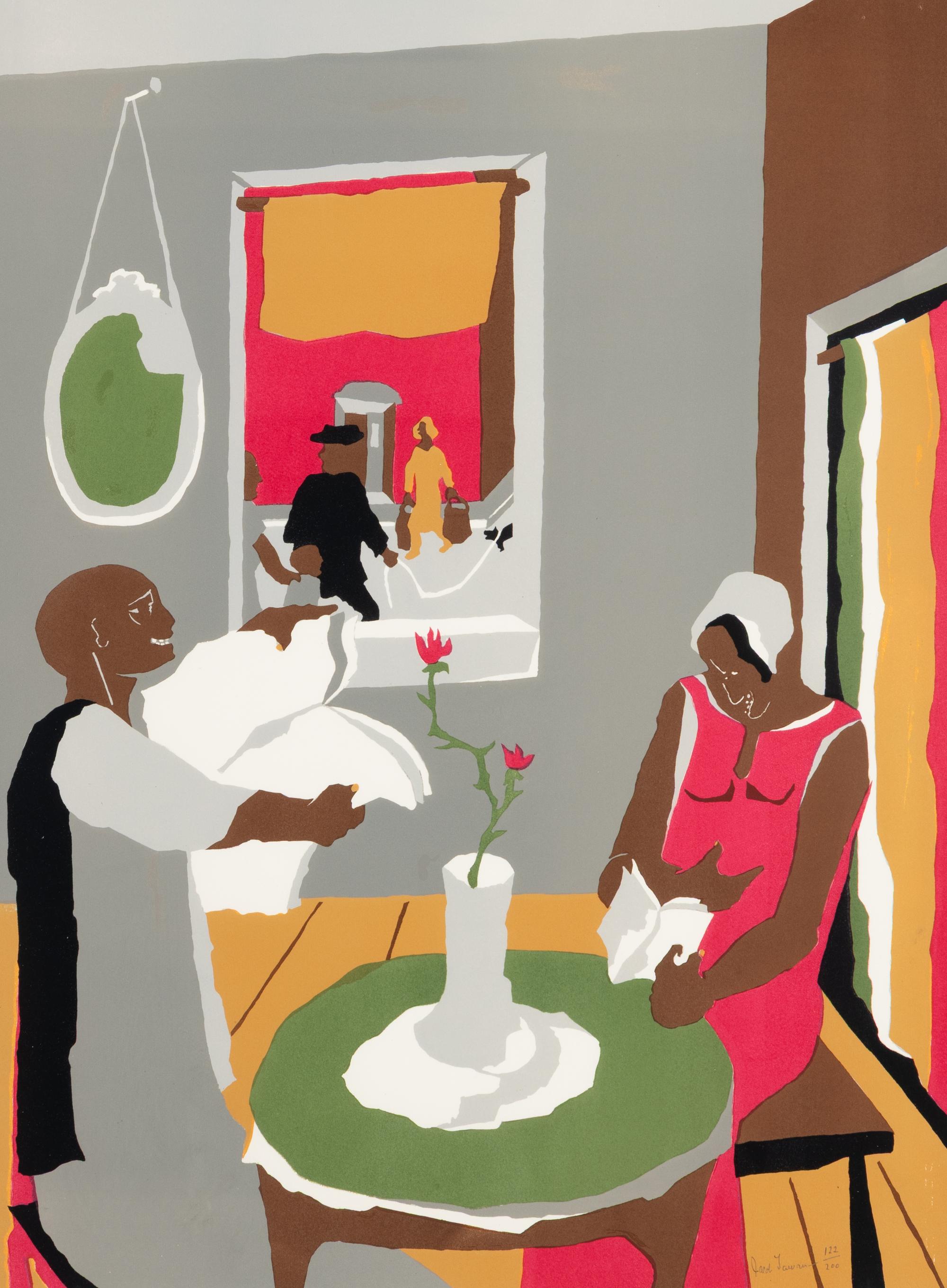 Jacob Lawrence (American, 1917-2000) — Aspiration, 1988