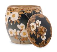 A Satsuma Covered Jar