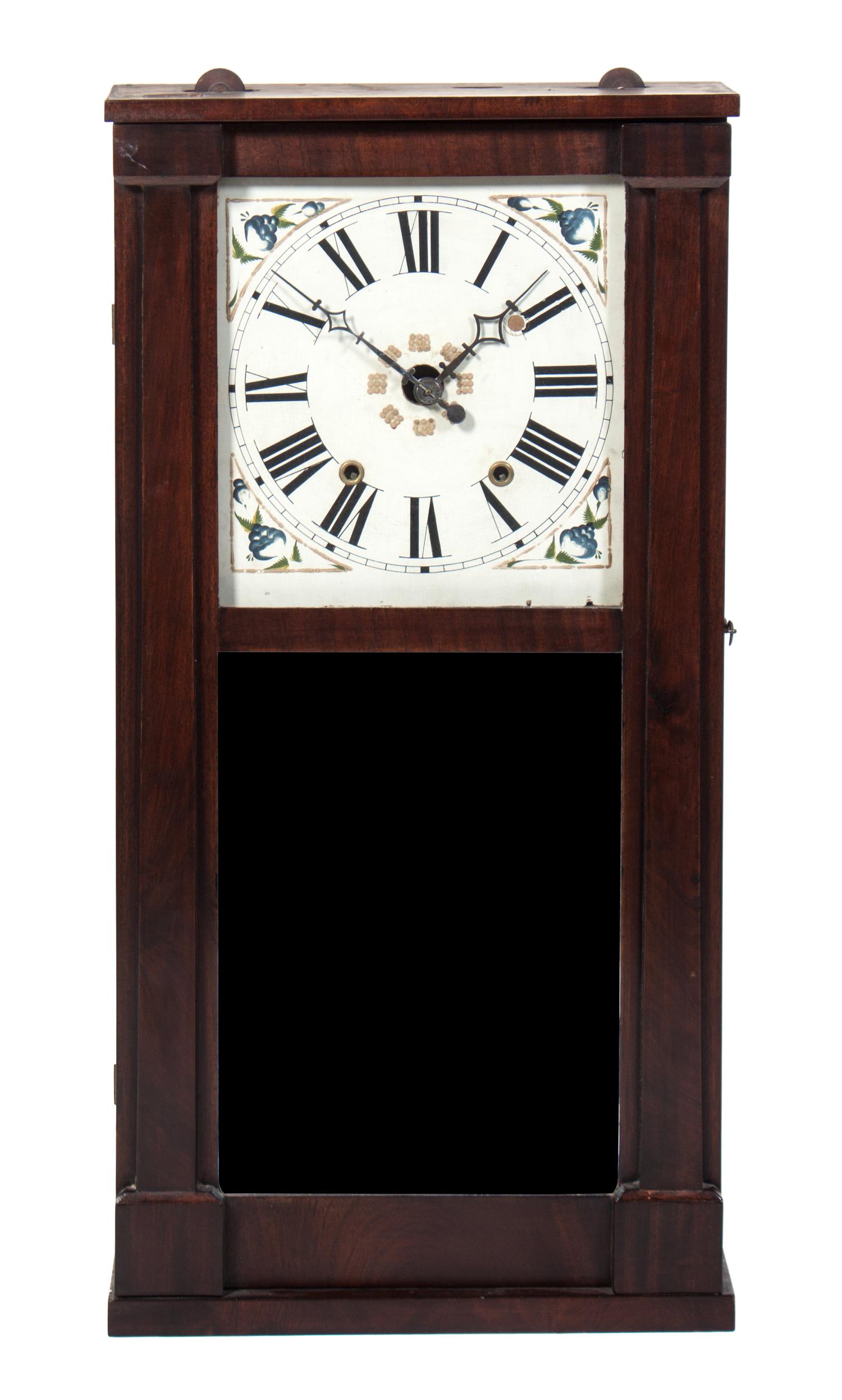 A Charles Stratton Clock Height 29 3/4 inches.