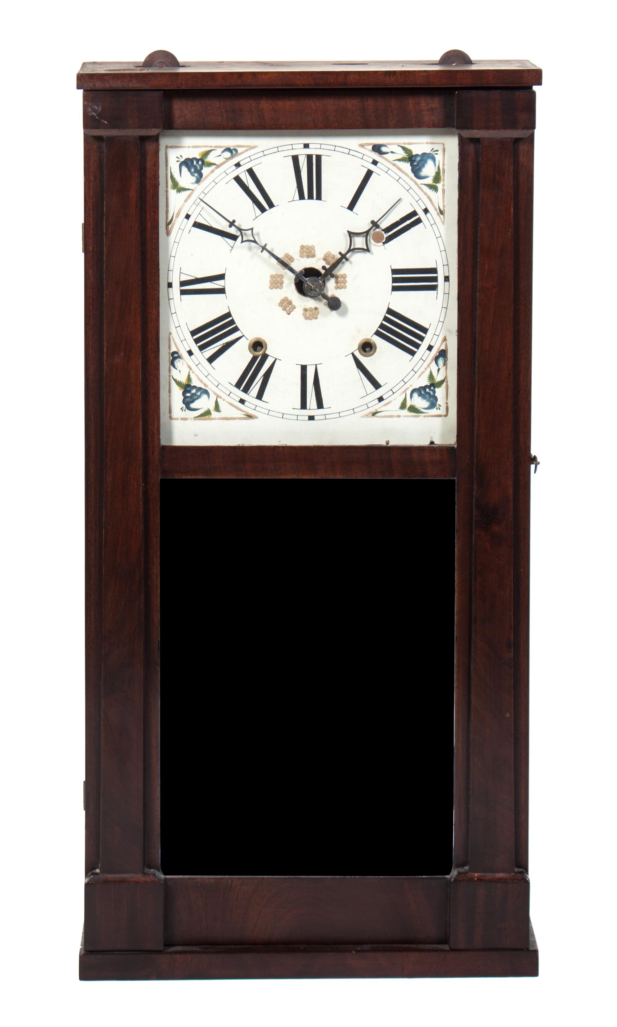 A Charles Stratton Clock Height 29 3/4 inches.