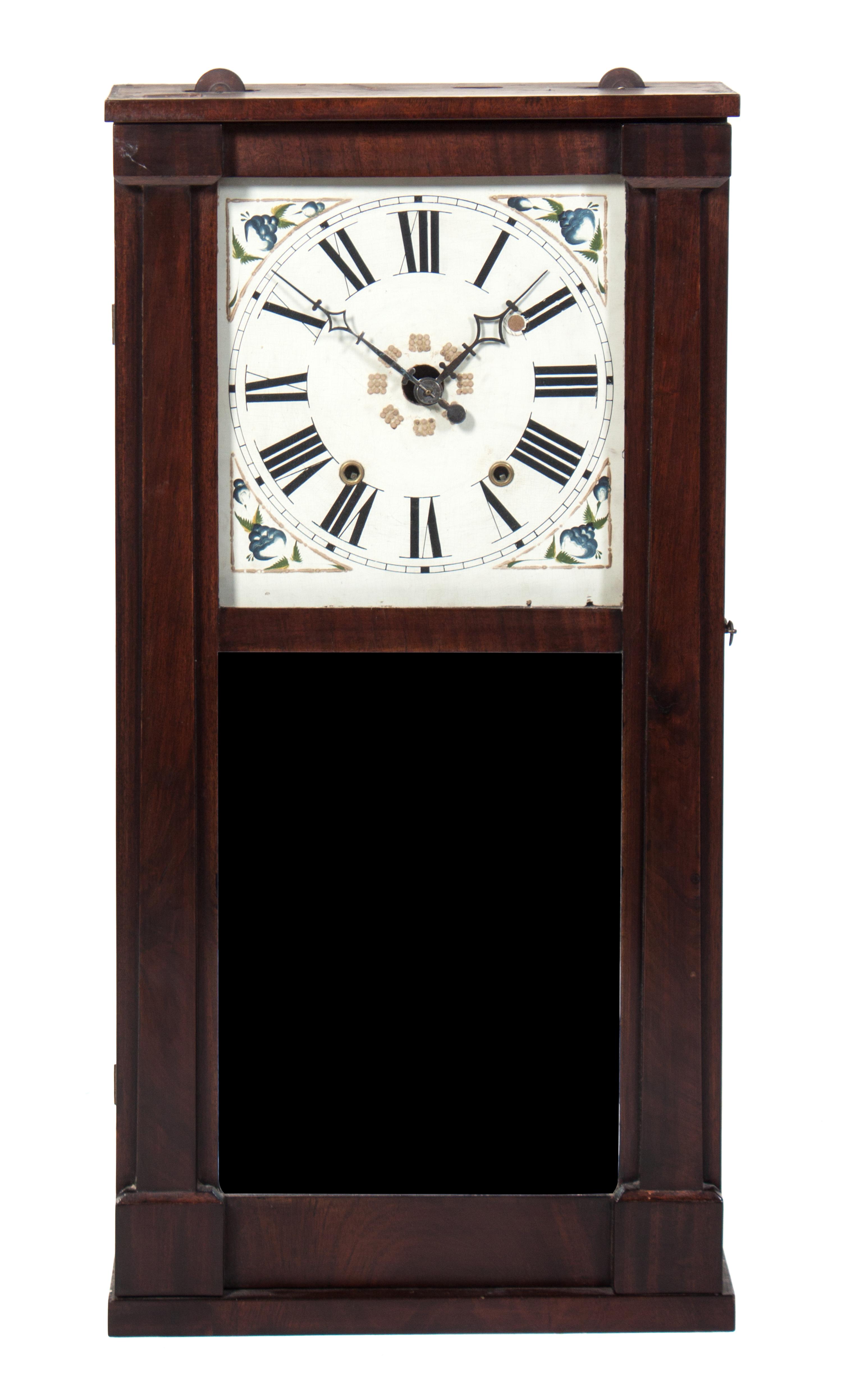 A Charles Stratton Clock Height 29 3/4 inches.