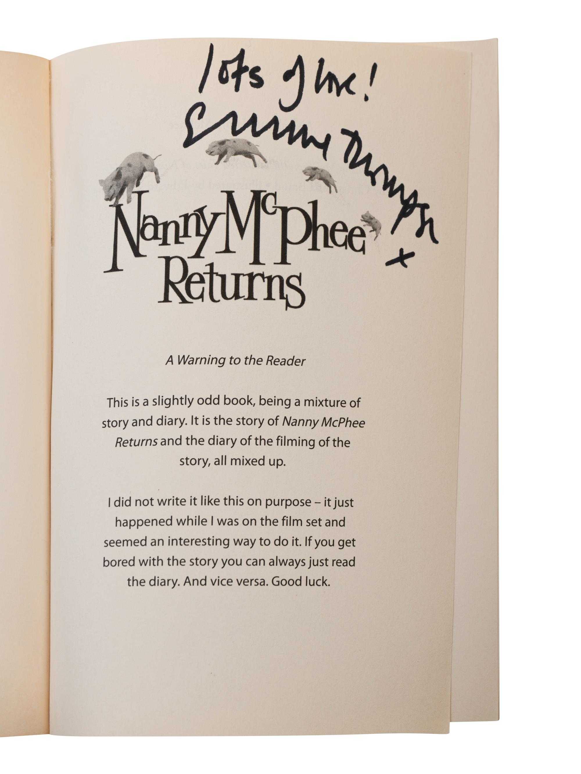 (Celebrity Books) A group of 8 autographed books from movie and TV stars, comprising: