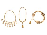 Three Moschino Costume Jewelry Items: One Necklace & Two Belts, 1990s