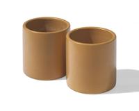 Pair of Cylinder Planters, c. 1950