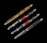 A Group of Four Acme Frank Lloyd Wright Commemorative Writing Instruments