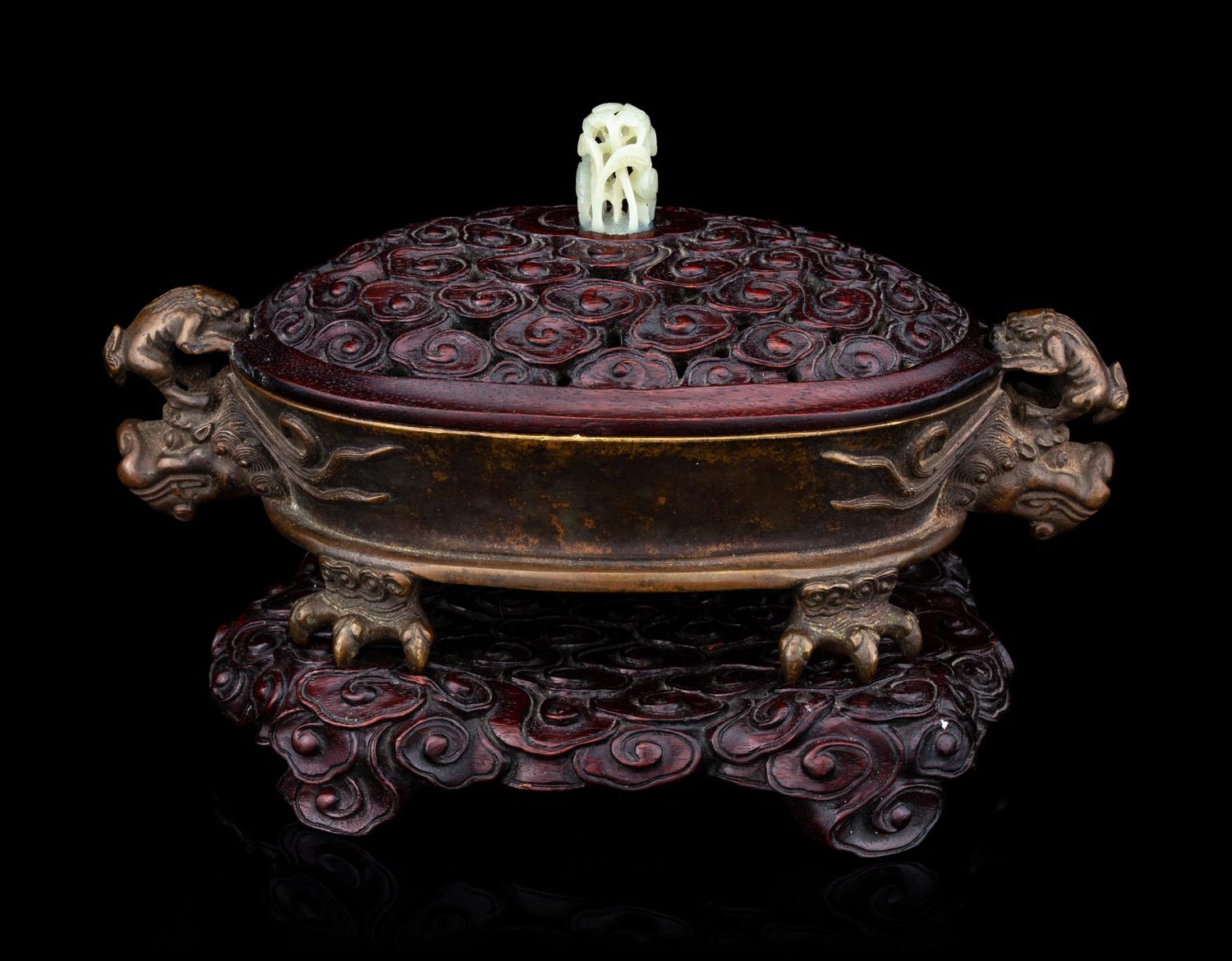 A Chinese Bronze Incense Burner