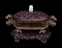 A Chinese Bronze Incense Burner