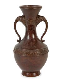 An Archaic Style Bronze Vase