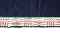 Osage Wool Leggings, with Fine Ribbonwork