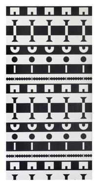 Alessandro Mendini (Italian, b.1986), STUDIO ALCHIMIA, c.1988, a pair of panels from the Ollo Collection