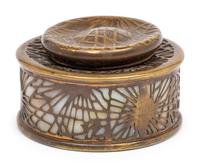 Pine Needles Glass Inkstand