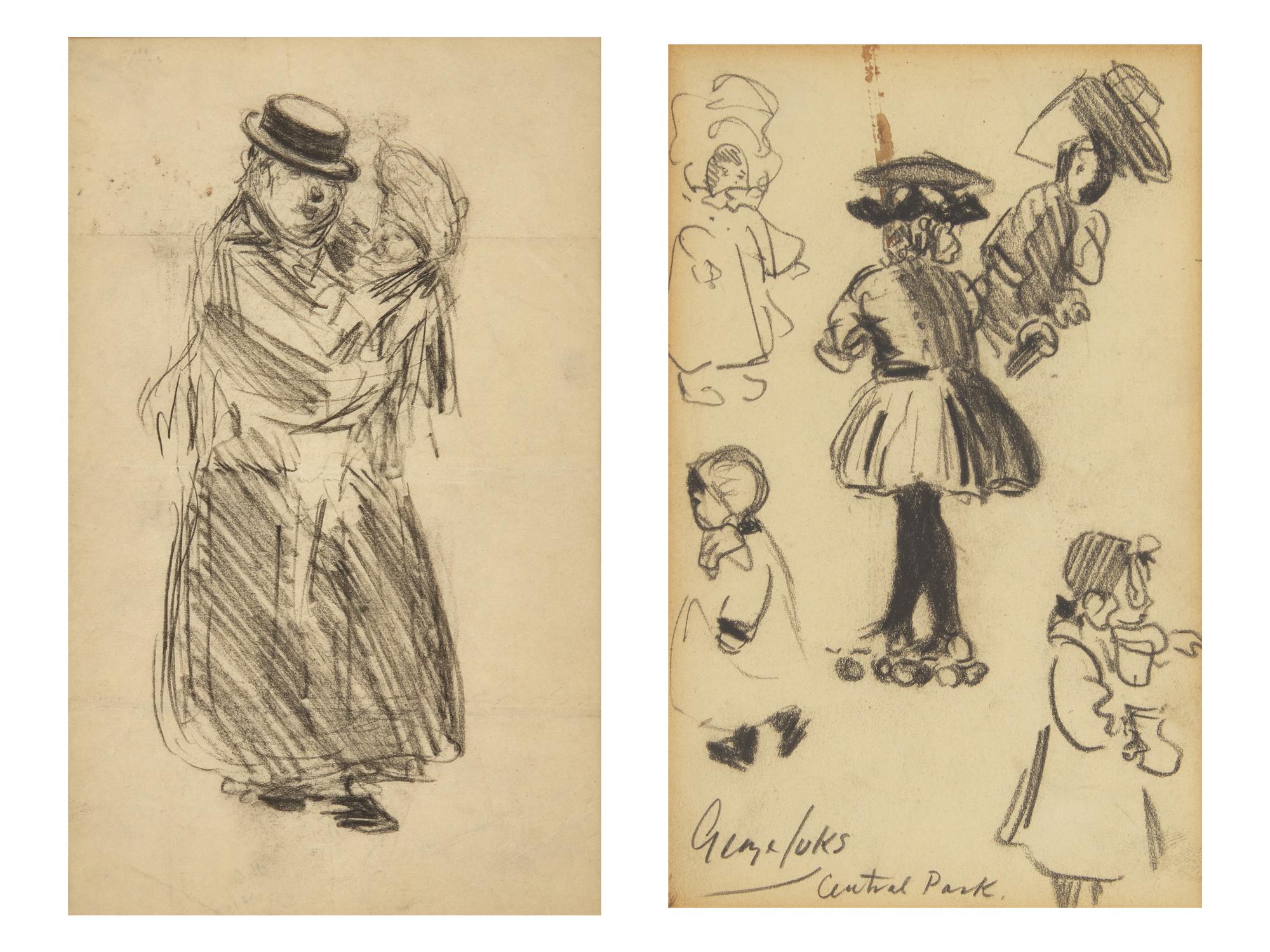 Two Works: Central Park Studies; t ogether with The Nanny (2)