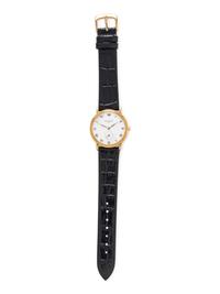 PATEK PHILIPPE, REF. 3919J 18K YELLOW GOLD 'CALATRAVA' WATCH, BOX & PAPERS