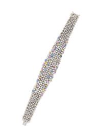 DIAMOND AND MULTICOLOR SAPPHIRE BRACELET