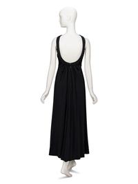Estévez, Black Jersey Halter Dress