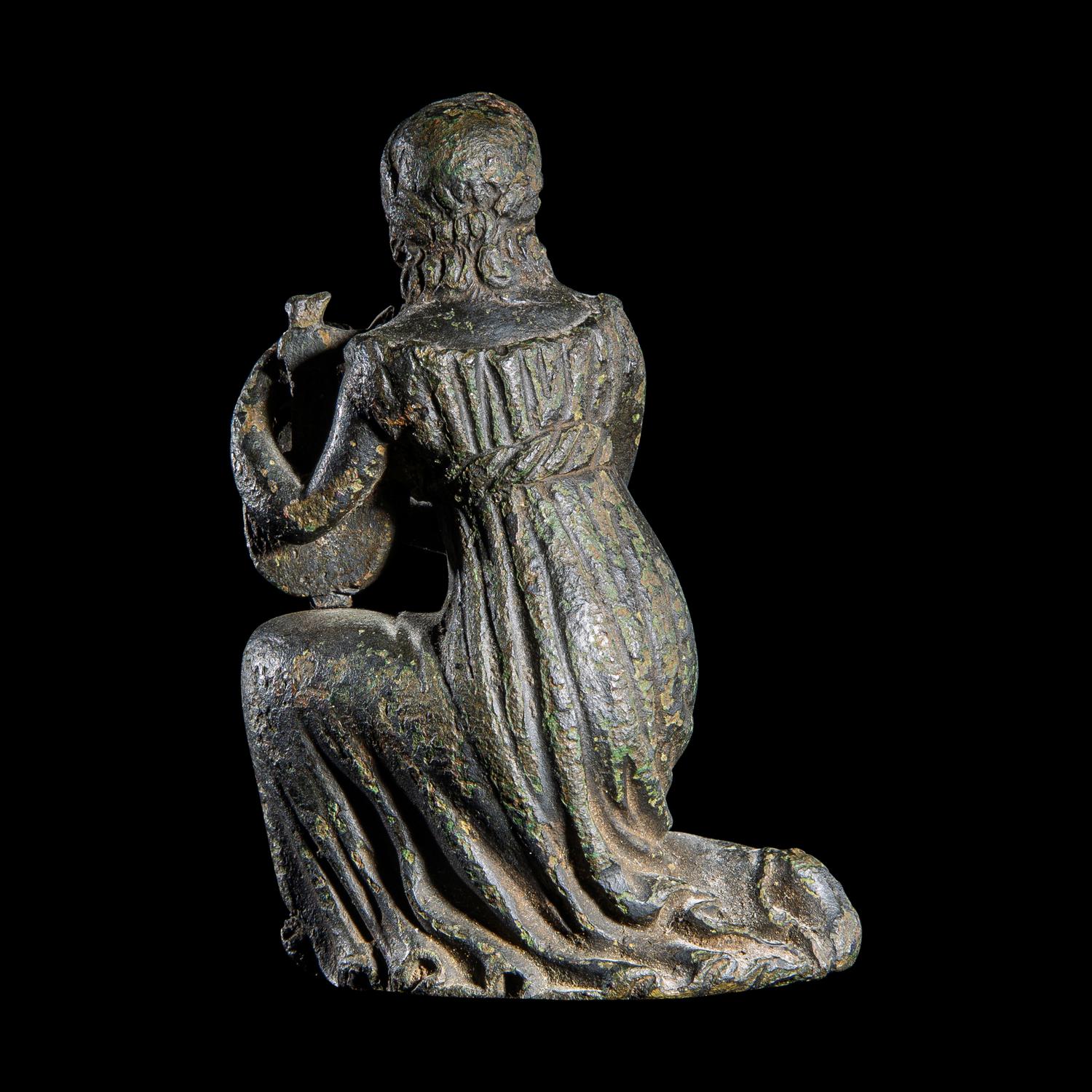 A Roman Bronze Muse