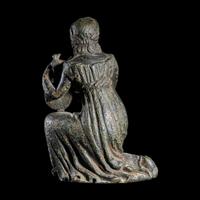 A Roman Bronze Muse