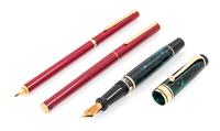 Two Aurora Fountain Pens