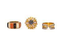 COLLECTION OF MULTIGEM RINGS