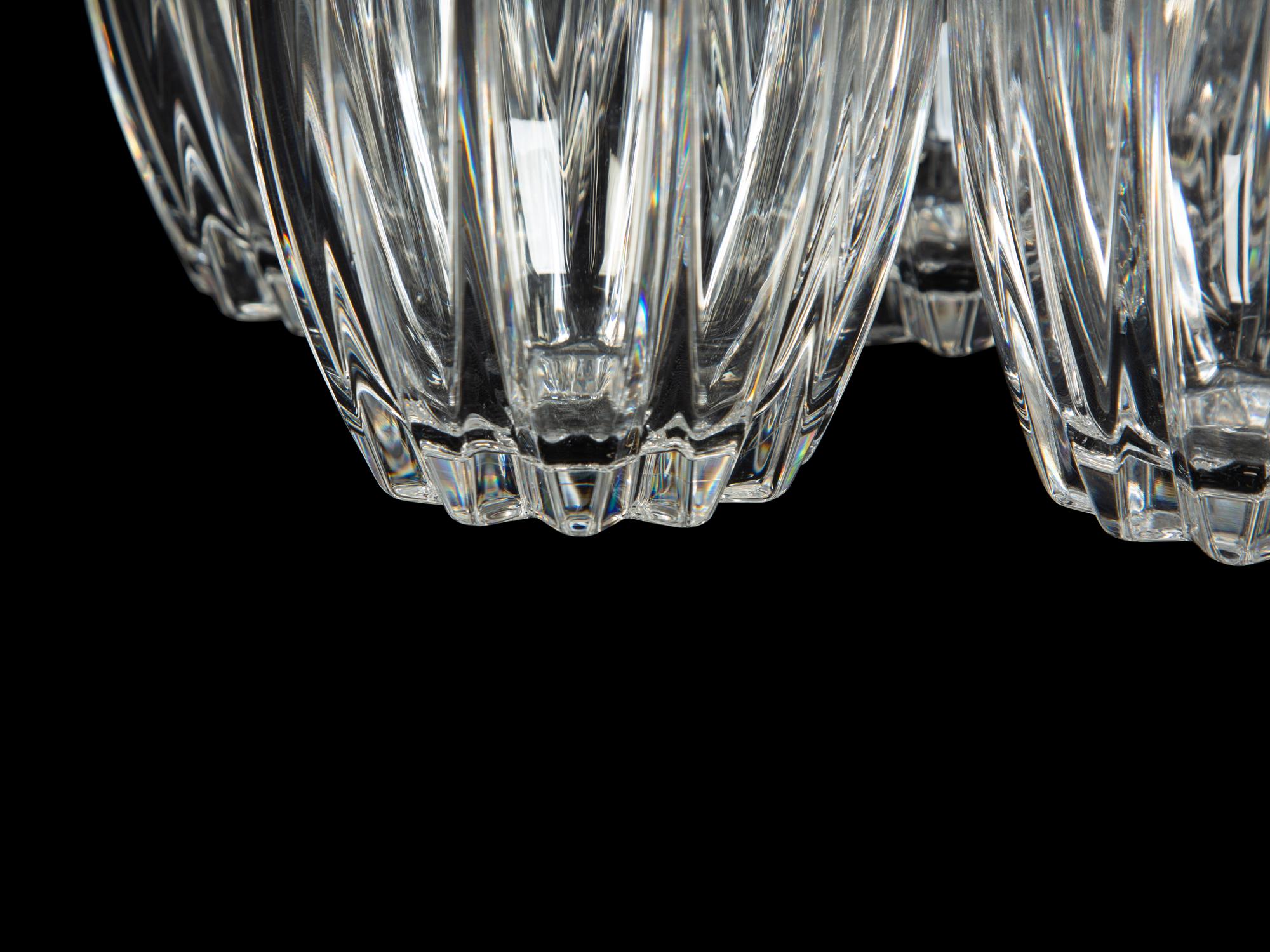 A Set of Nine Waterford Marquis Glasses with Six Others