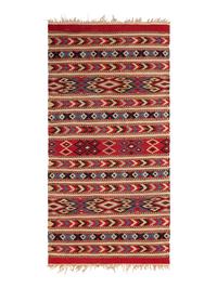 A Turkish Kilim Wool Weaving