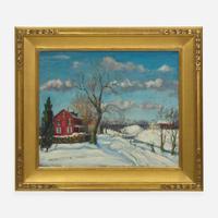 Walter Emerson Baum (American, 1884-1956) The Red House