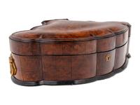 A Continental Burl Walnut Box