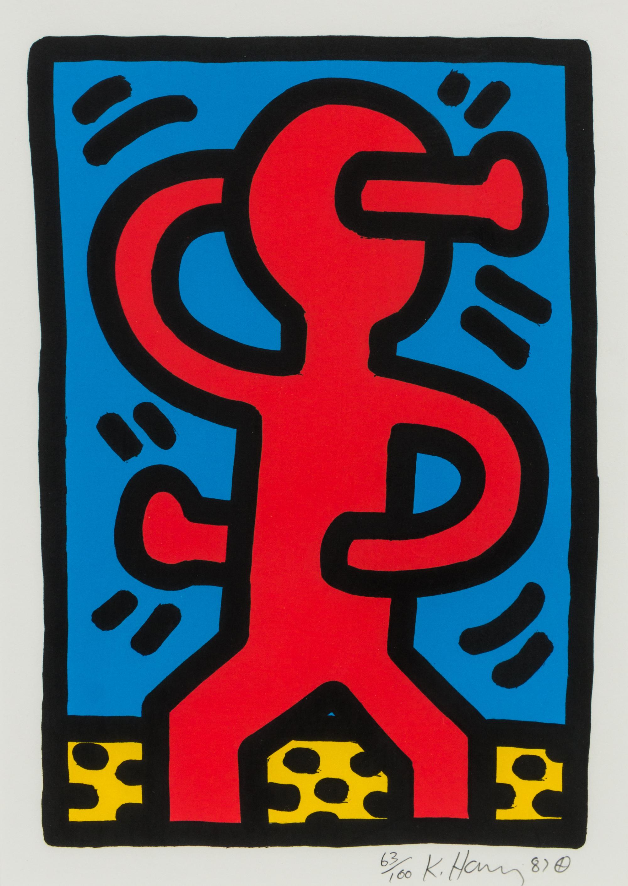 Keith Haring, (American 1958 - 1990), Untitled, 1987