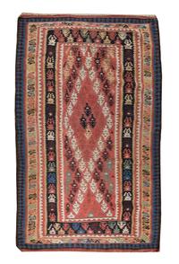 A Northwest Persian Wool Rug 6 feet 3 inches x 3 feet 10 inches.