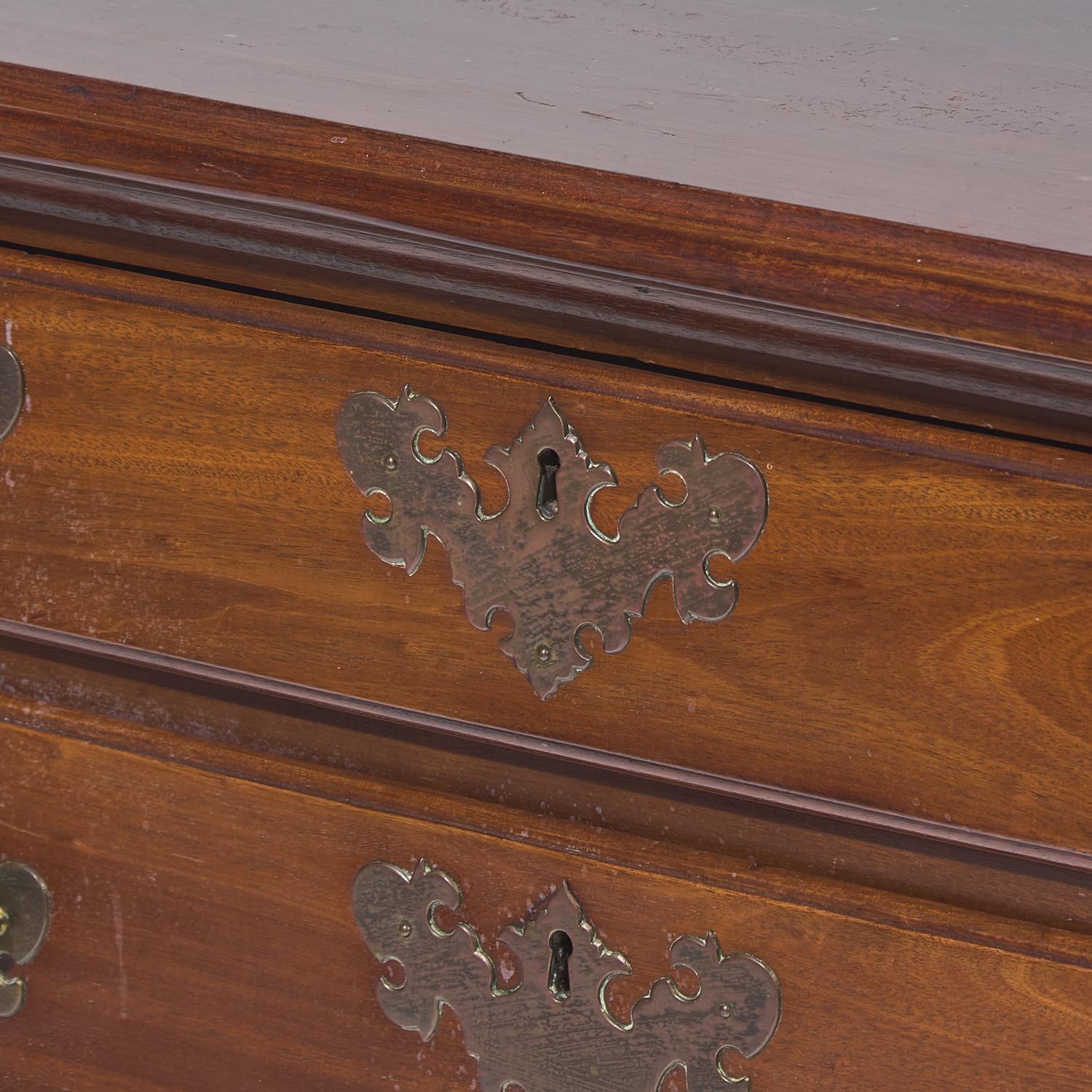 A Chippendale Mahogany Chest of Drawers