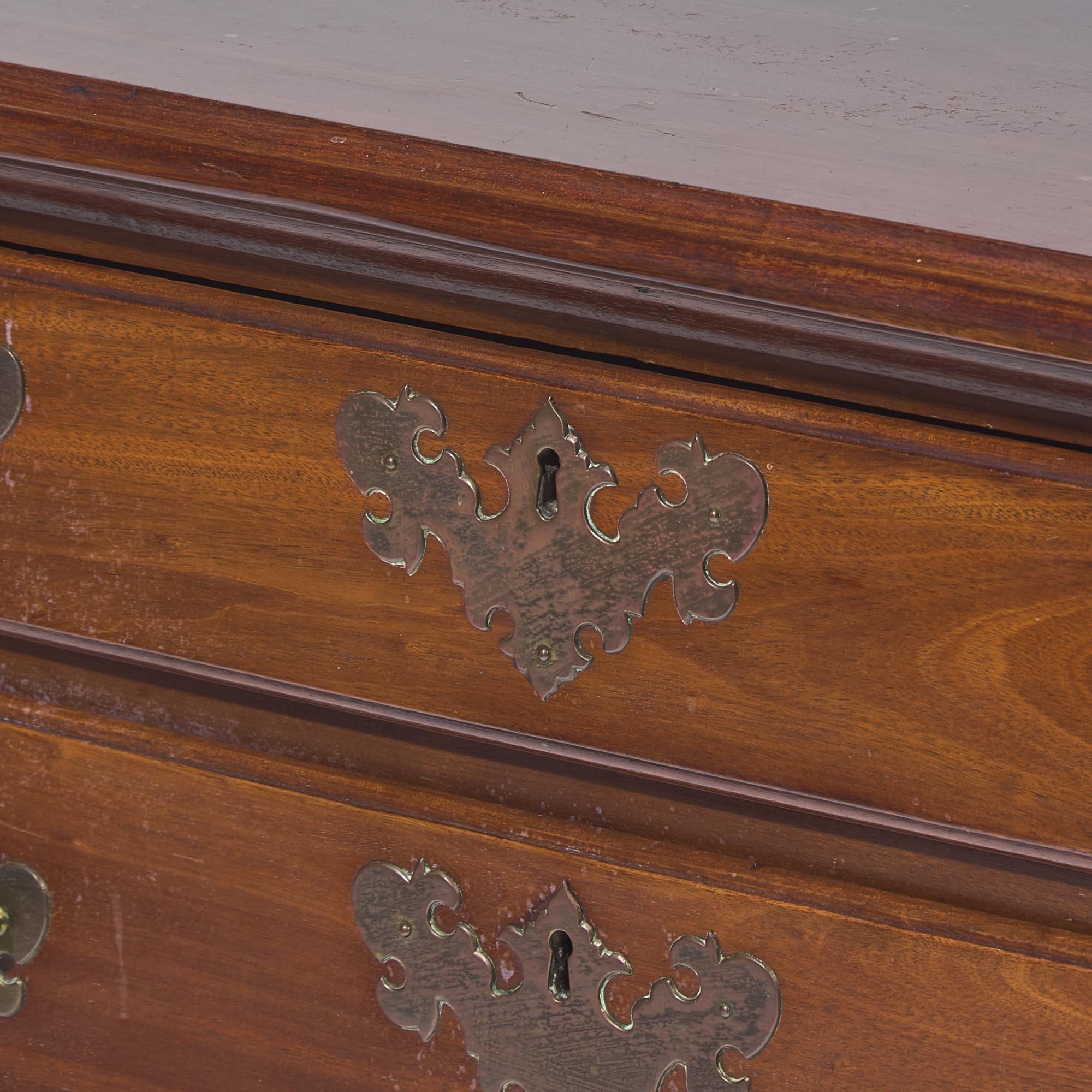 A Chippendale Mahogany Chest of Drawers