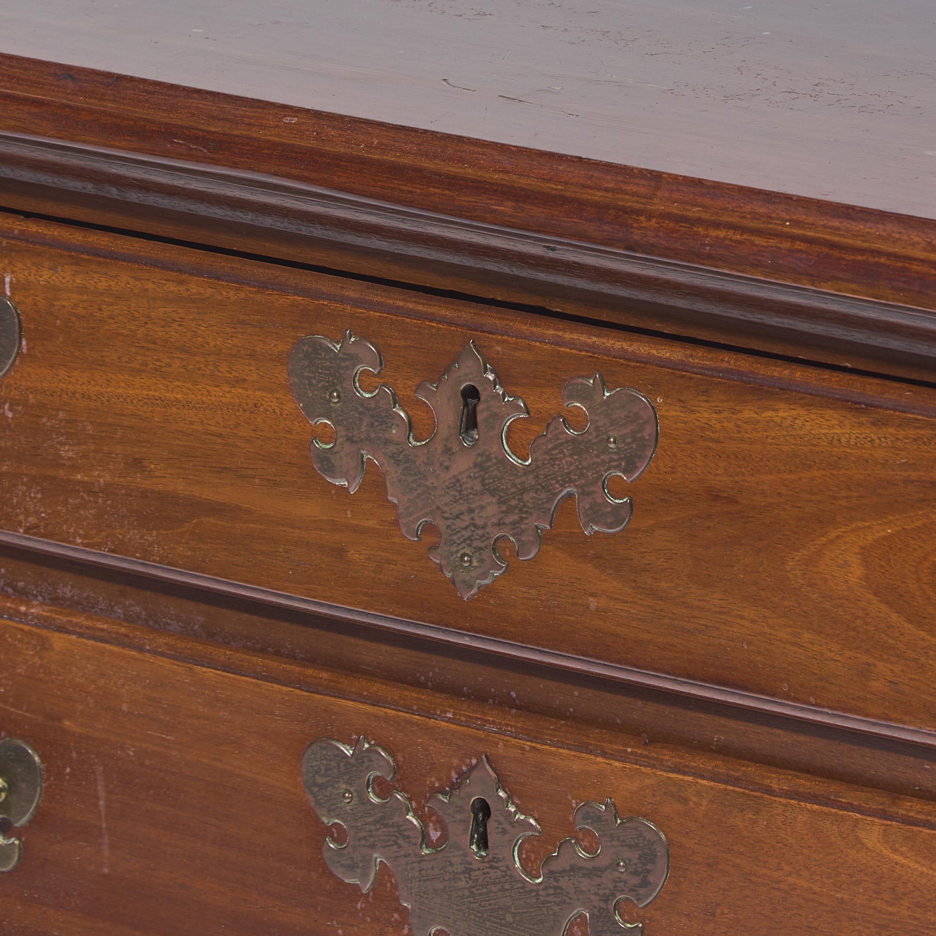 A Chippendale Mahogany Chest of Drawers