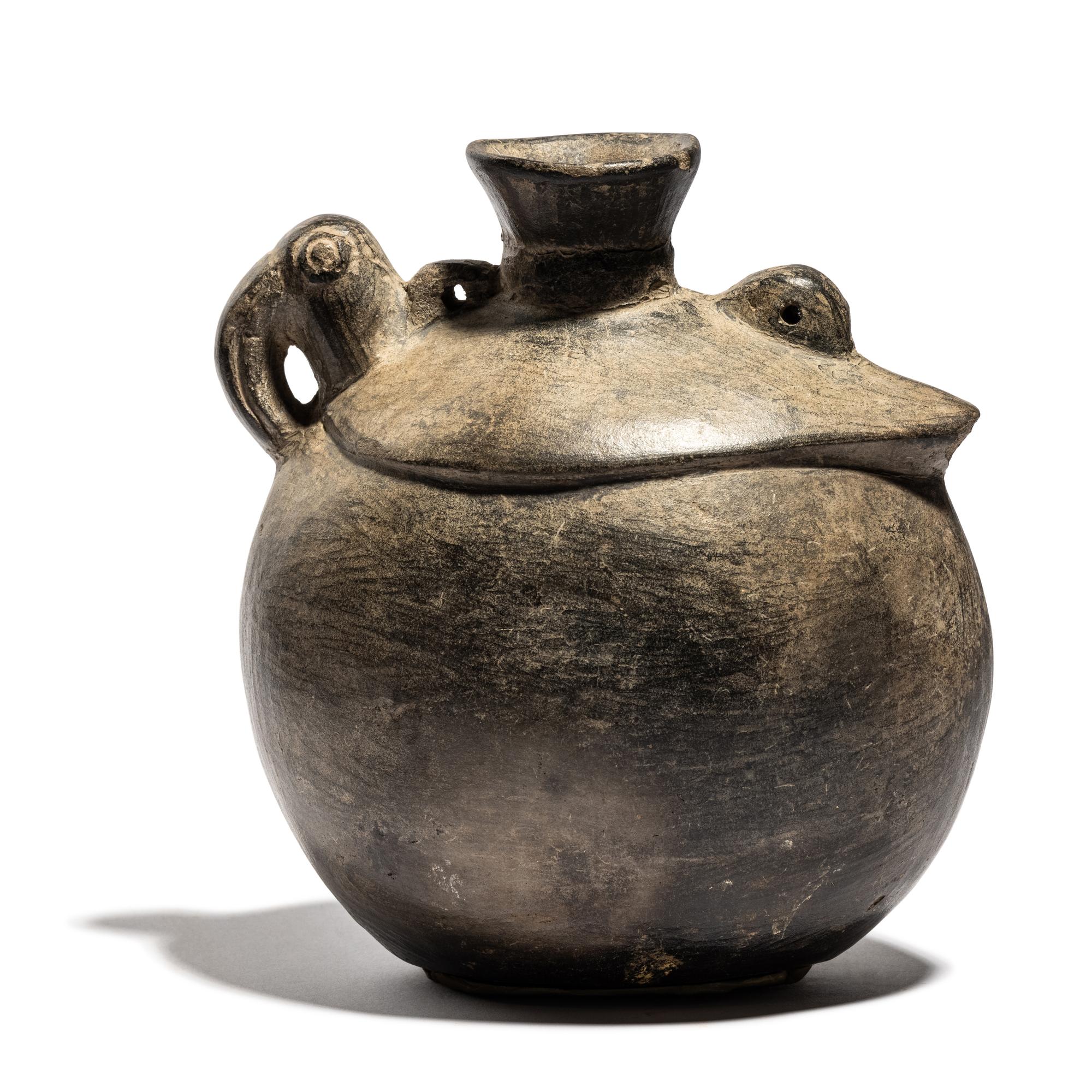 A Chimu Bird Effigy Vessel