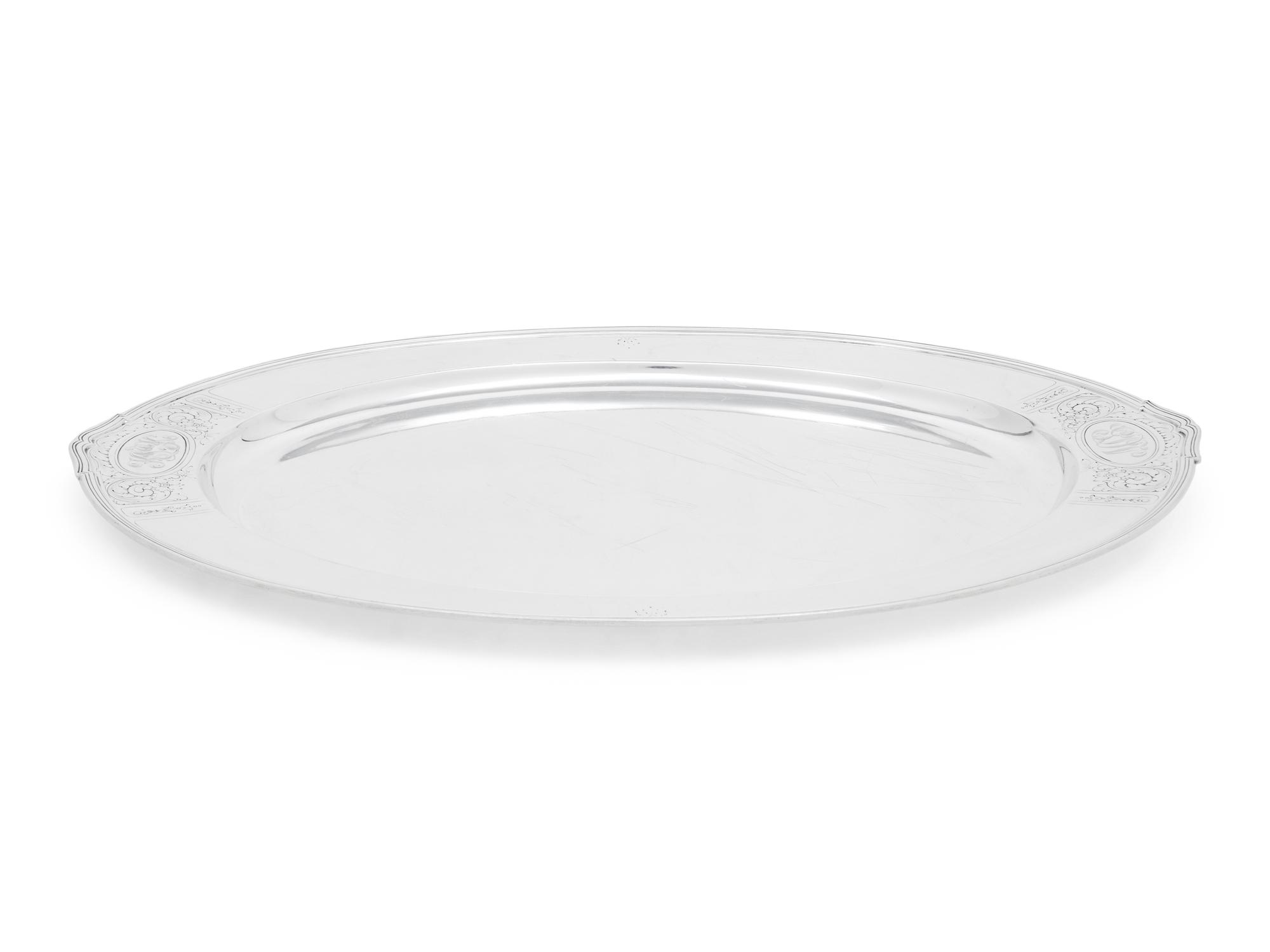 An American Silver Serving Tray